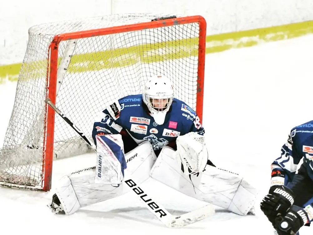 Davids Budas im Trikot der Iserlohn Roosters